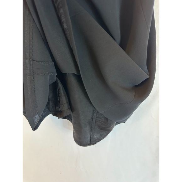 Style & Co A Line Flare Women’s PETITE size 10 Black Skirt 10P Lined Polyester - Picture 6 of 14